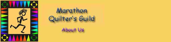 Marathon Quilter's Website About Us Page