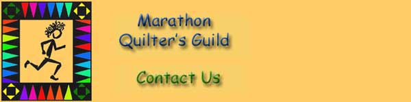 Marathon Quilter's Website Contact Us