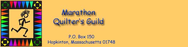 Marathon Quilter's Website About Us Page