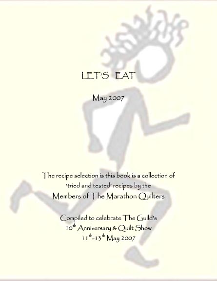 Marathon Quilter's Cookbook